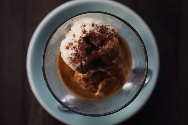 istock Affogato coffee with ice cream 1147683651