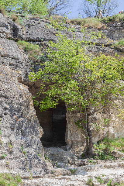 istock Chufut-Kale, the cave city-fortress 1147697149