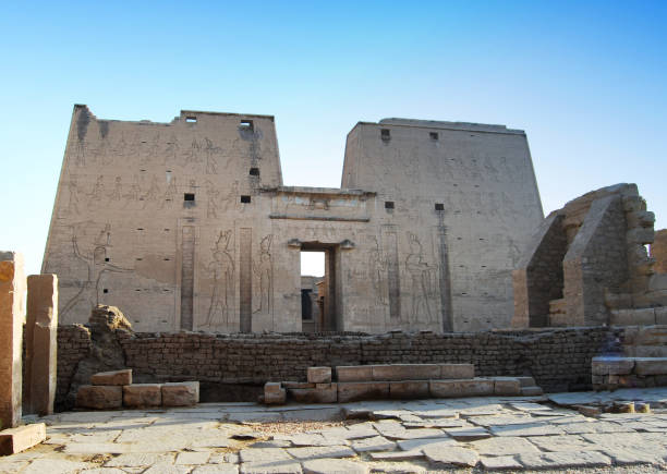 istock The great Temple of Edfu, Nubia, Egypt 1147700975