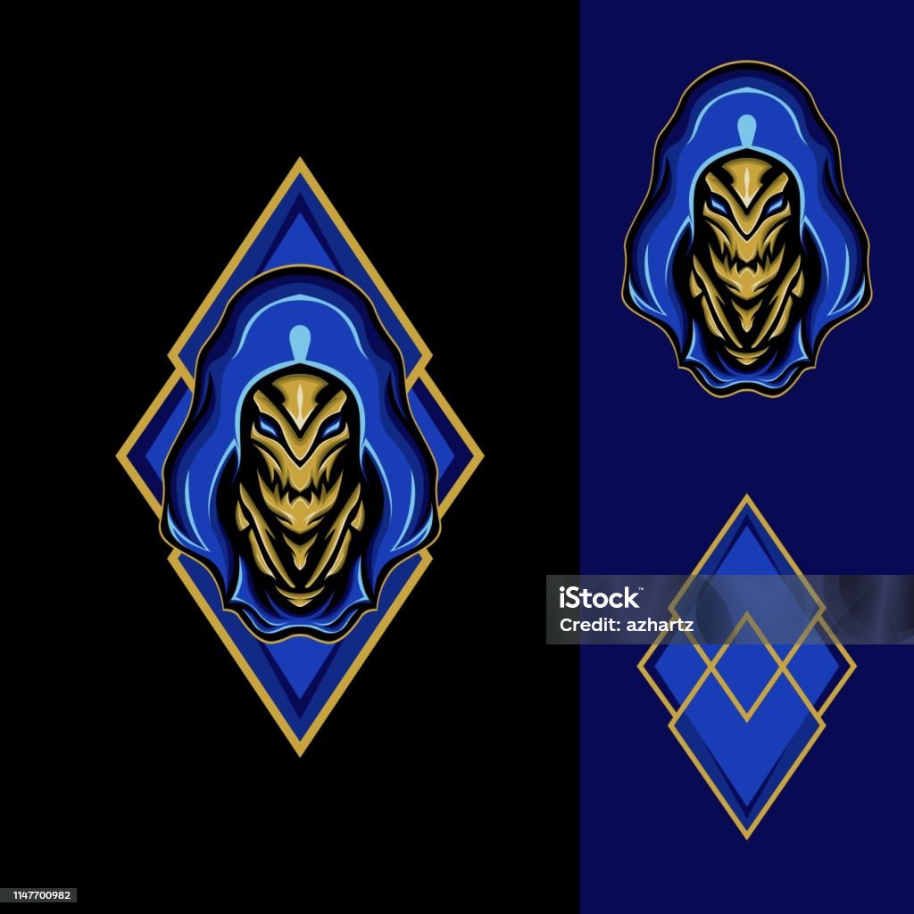 Blue Ghost Vector Blue Ghost Stock Illustration - Download Image Now - Hooded Shirt ...