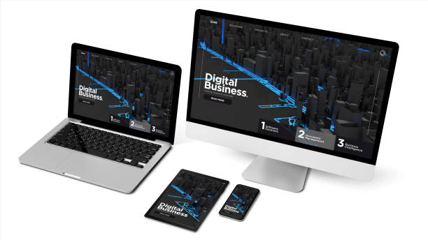 istock devices collection showing digital business 1147708320