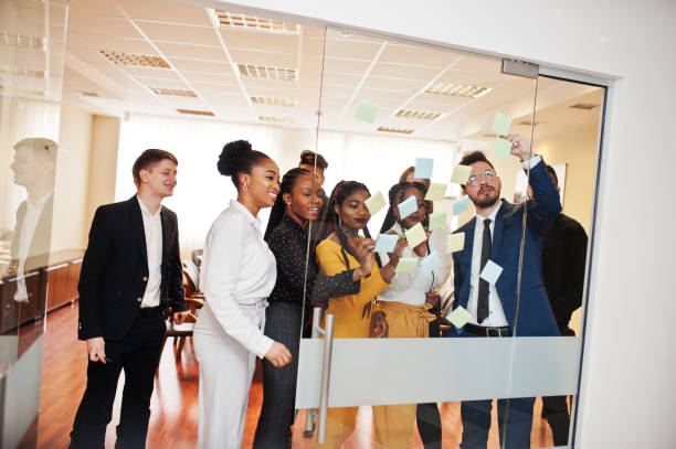 istock Diverse business people on a meeting 1147709357
