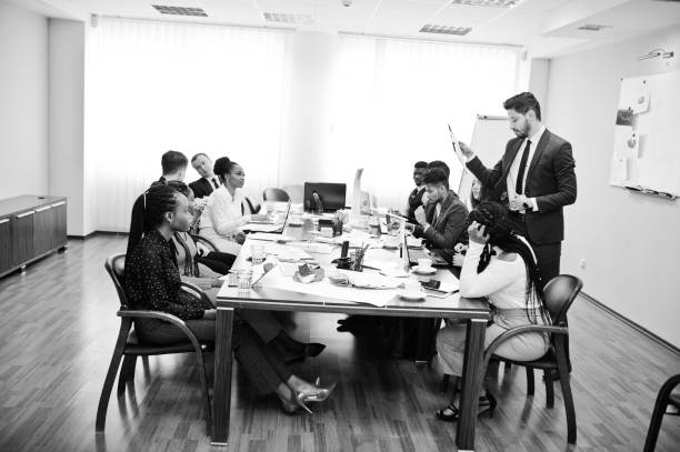 istock Diverse business people on a meeting 1147709364
