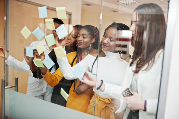 istock Diverse business people on a meeting 1147709395
