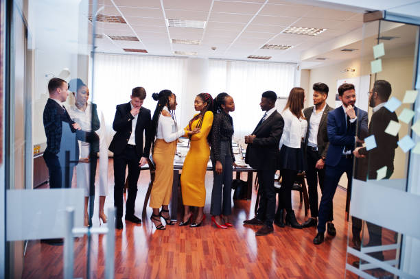 istock Diverse business people on a meeting 1147709490