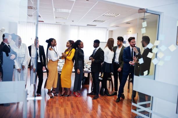istock Diverse business people on a meeting 1147709521