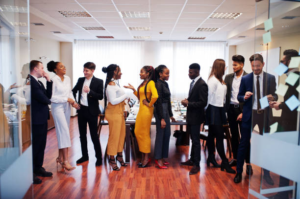 istock Diverse business people on a meeting 1147709580