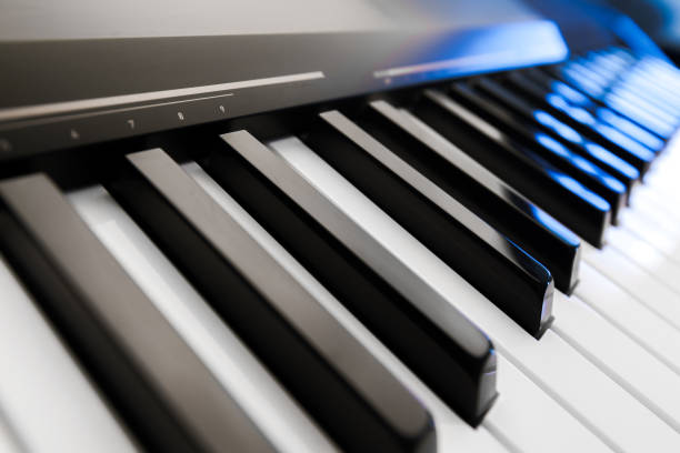 istock Piano and Piano keyboard 1147716168