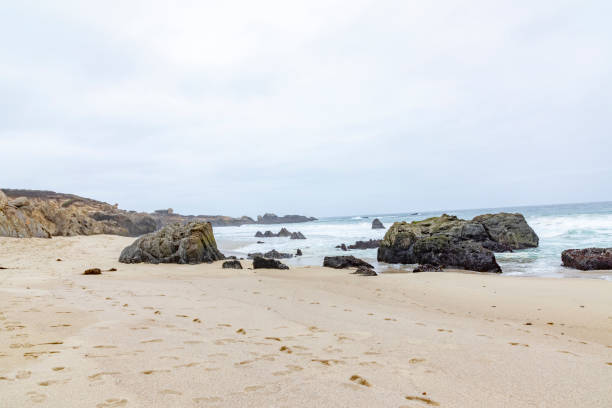 istock beach Garrapata at Highway No 1 in Carmel, California 1147722818