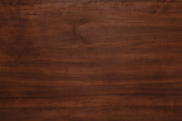 ciemnobrązowa powierzchnia tła tekstury z drewna orzechowego - wood wood grain dark hardwood floor zdjęcia i obrazy z banku zdjęć