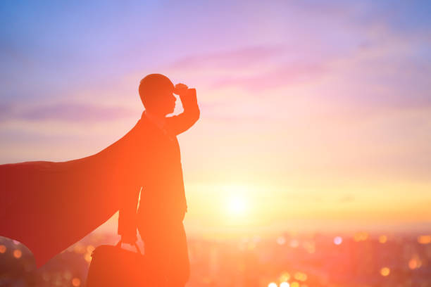 istock silhouette of super businessman 1147736184