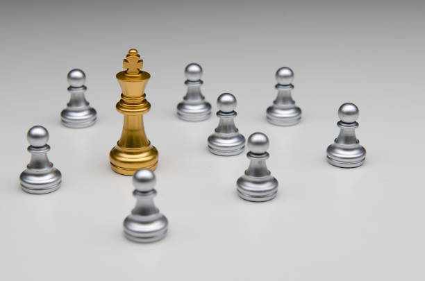 istock Chess for business concept, leader and success. 1147741137