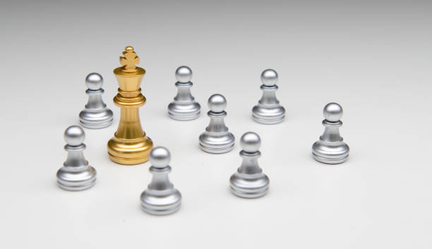 istock Chess for business concept, leader and success. 1147741186