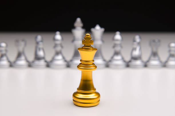 istock Chess for business concept, leader and success. 1147741233