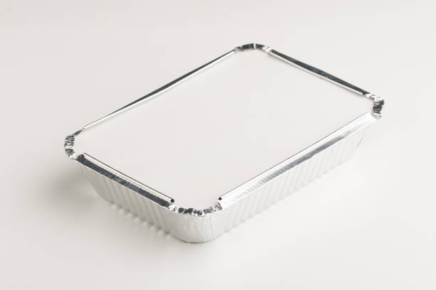 istock aluminum foil box container for hot food 1147741467