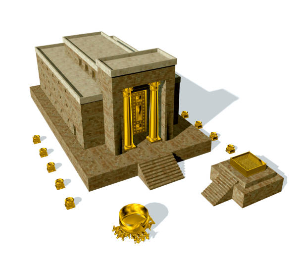 istock King Solomon Temple isolated on white background 1147747480