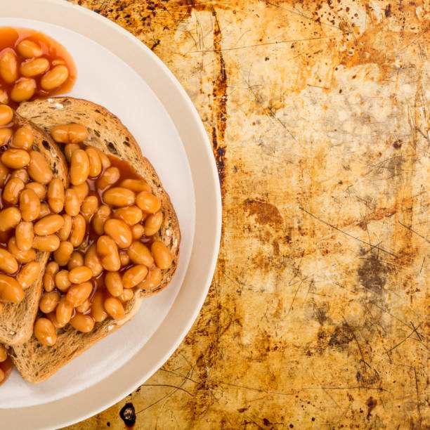 istock Snack of Baked Beans on Toast 1147754750