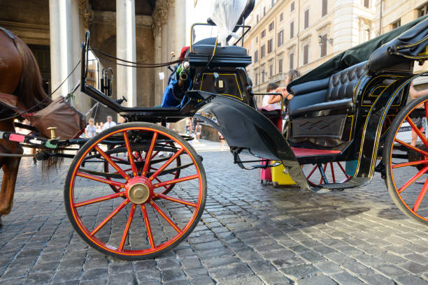istock carriage for tourists 1147754916