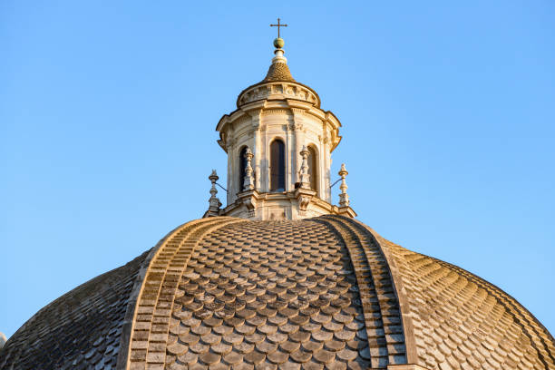 istock Santa Maria dei Miracoli Dome 1147754934