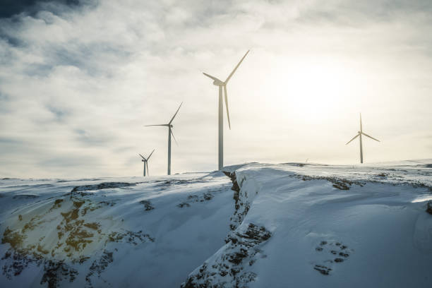 istock Wind power sustainable resource in the Arctic 1147760602