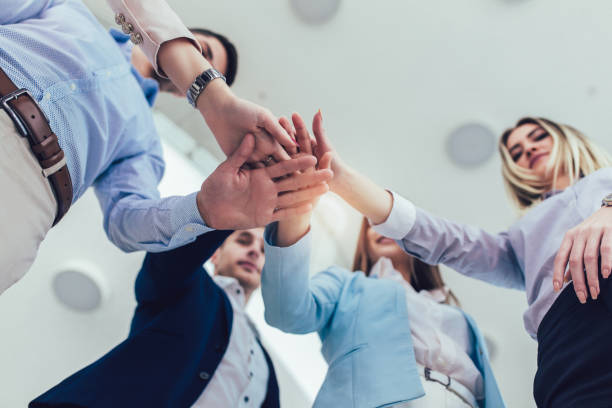 istock Successful entrepreneurs and business people achieving goals 1147769279