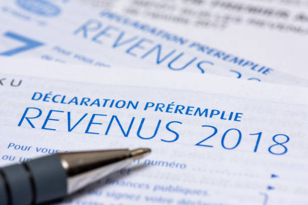 istock French income tax return 1147772147