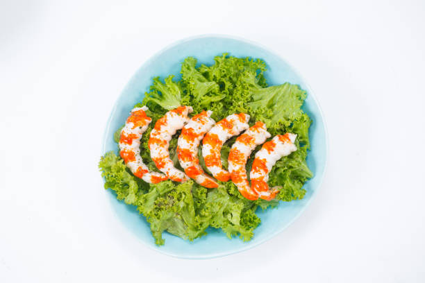istock Grilled shrimps or prawns. Seafood 1147774187
