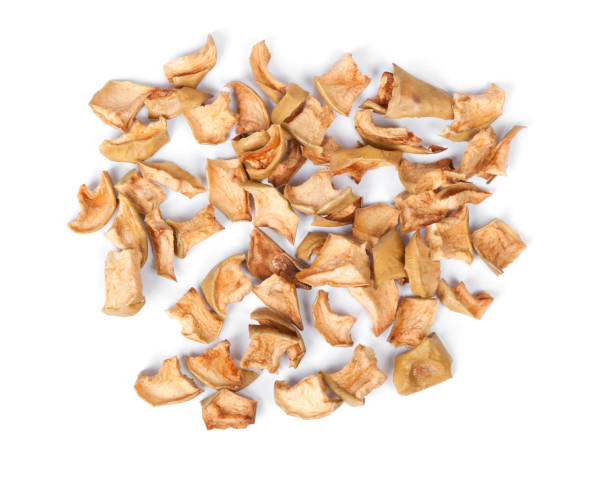 istock Heap of dried apple slices 1147776171