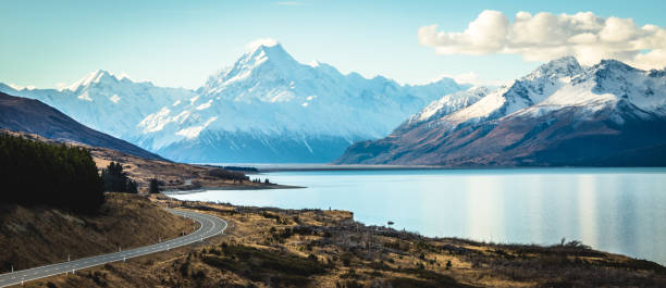 istock The road to Mount Cook 1147779709