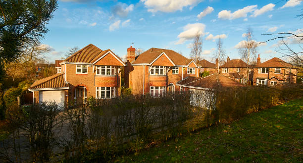 istock homes on estate uk 1147779941