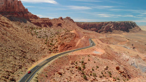 istock Red Canyon aerial view on a beautiful summer day 1147782561