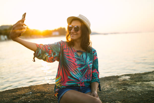 istock You just have to take a selfie at the beach 1147783077