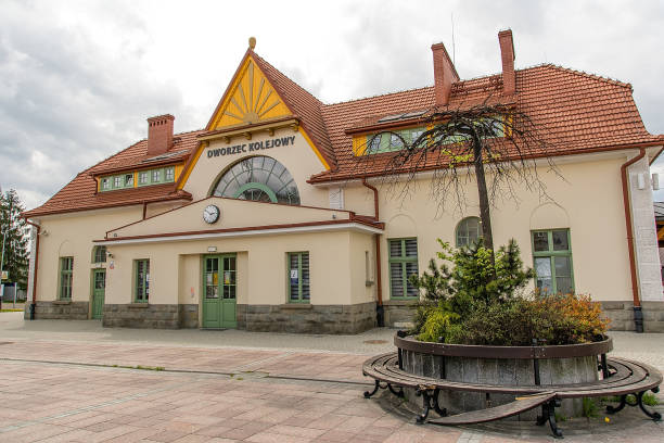 istock Railway station in Rabka Zdroj (Poland) 1147783154