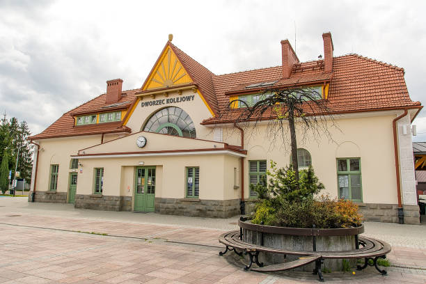istock Railway station in Rabka Zdroj (Poland) 1147783170