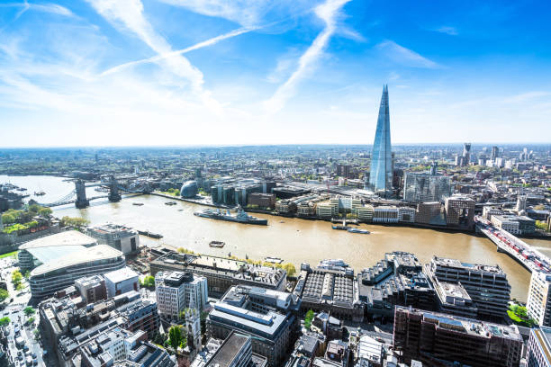 istock Aerial View of London 1147784167