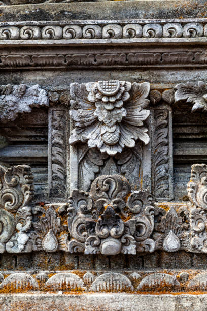 stone carving in a Balinese temple
