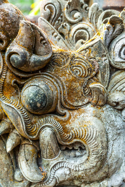 istock stone carving in a Balinese temple 1147786970