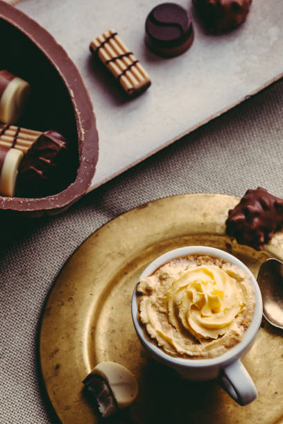 istock A cup of coffee with vanilla cream 1147790483