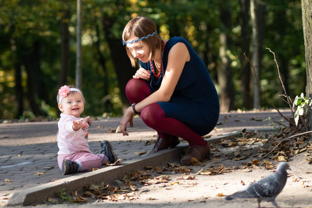 istock Mother and child playing together in final summer sunshine 1147795922