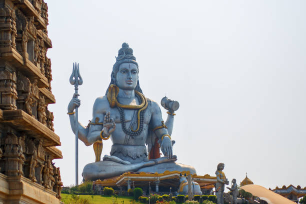 istock Lord Shiva Statue in Murudeshwar, Karnataka, India. 1147796133