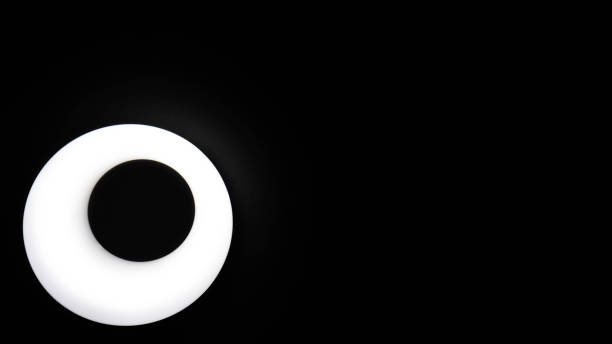 istock Selfie LED light ring for mobile in the dark 1147798060
