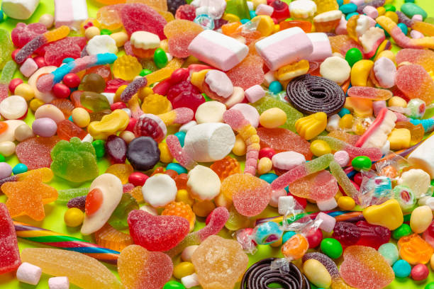 istock closeup of mixed candies 1147800295