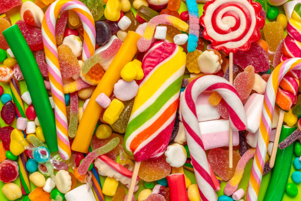 istock closeup of mixed candies 1147800908