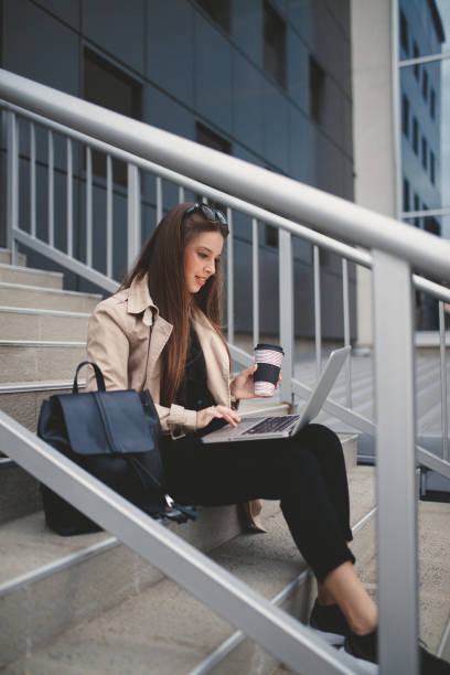 istock Photo of a woman using laptop 1147807912