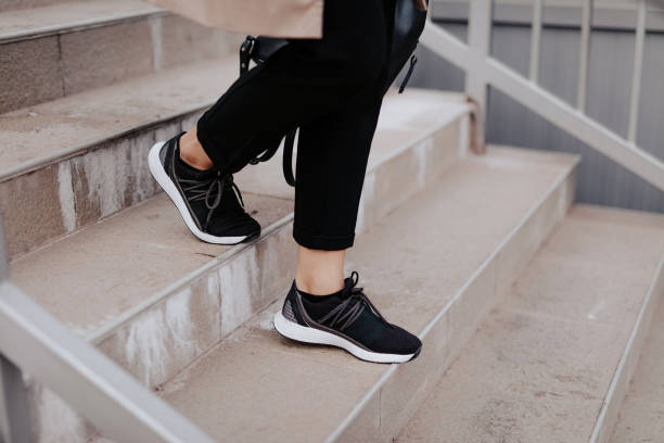 istock The woman on the stairs 1147808013