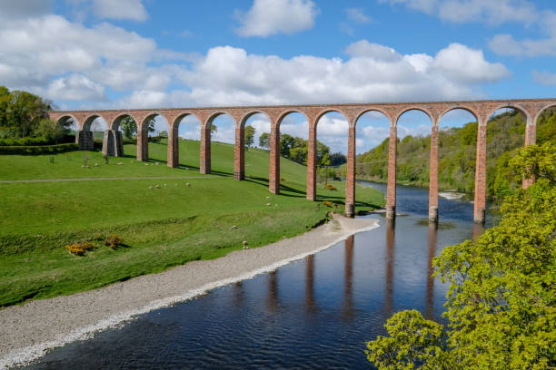 istock Leaderfoot Viaduct, also known as Drygrange Viaduct 1147809643