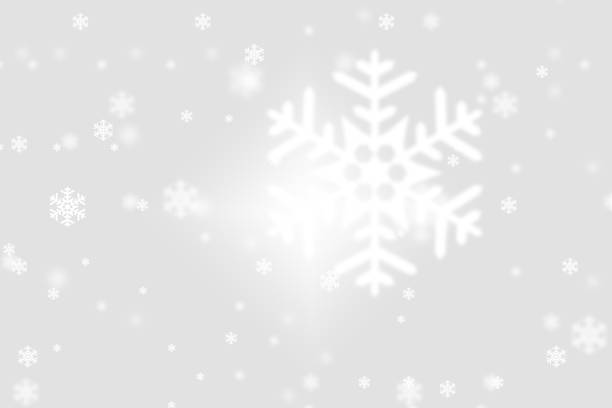 istock Snowflakes fall from sky can be use as background. 1147811286