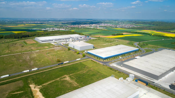 istock Large industrial area - aerial view 1147812894