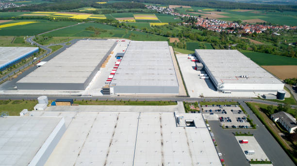 istock Large industrial area - aerial view 1147812900