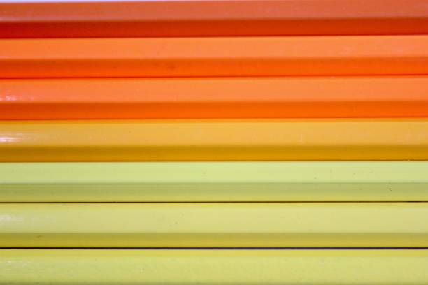 istock Bright and colorful yellow orange pencil 1147813786